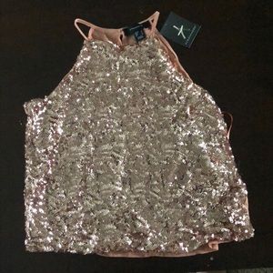 NYE Glitter Tank